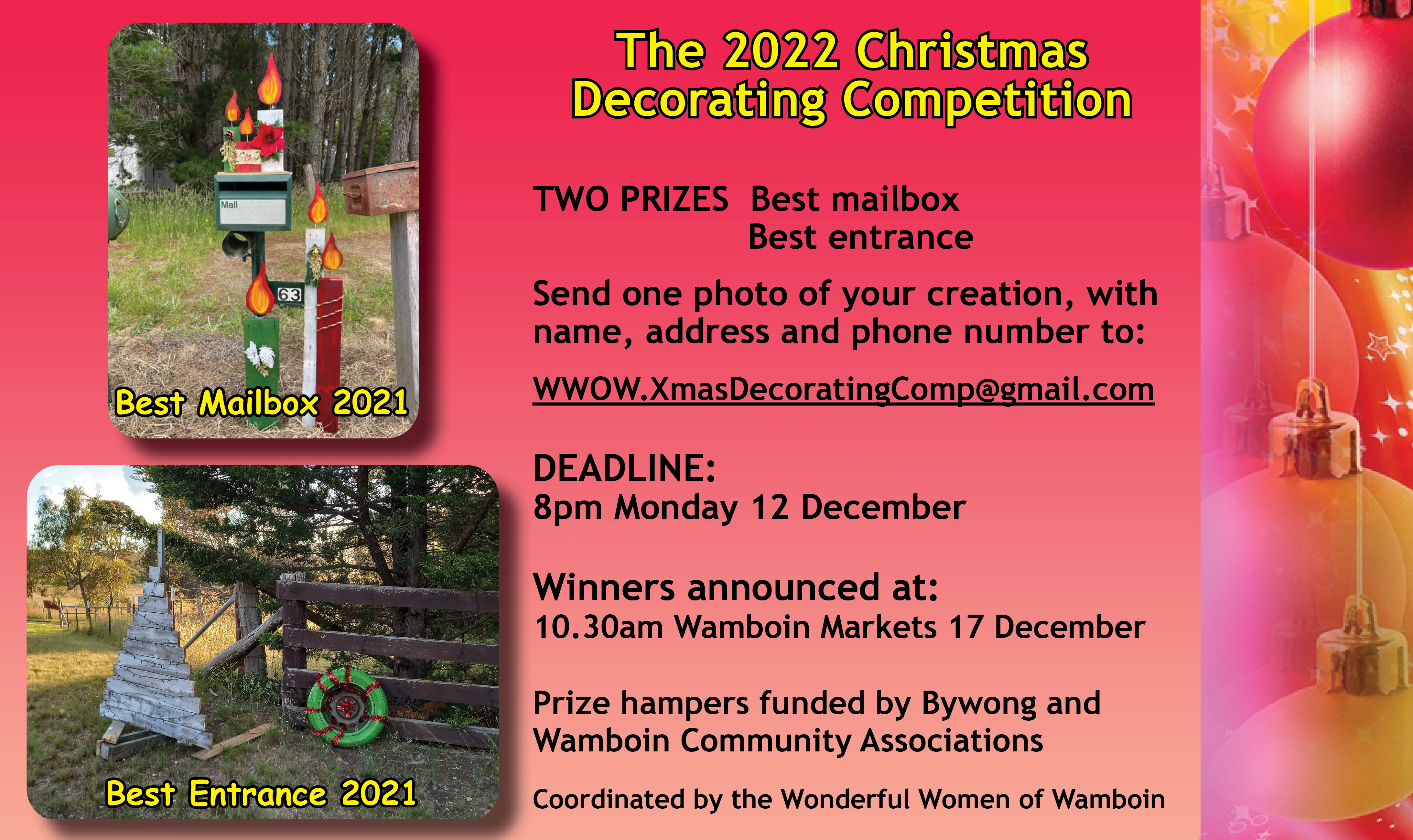 Christmas Decorating Competition
