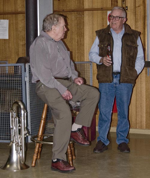 Ted & Larry do Clarke & Dawe (actually, Dawe & Clarke respectively) Ted & Larry